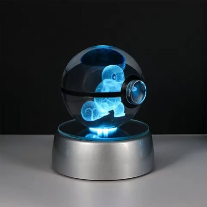 PokeGlass - 3D Pokemon Crystal Ball with LED